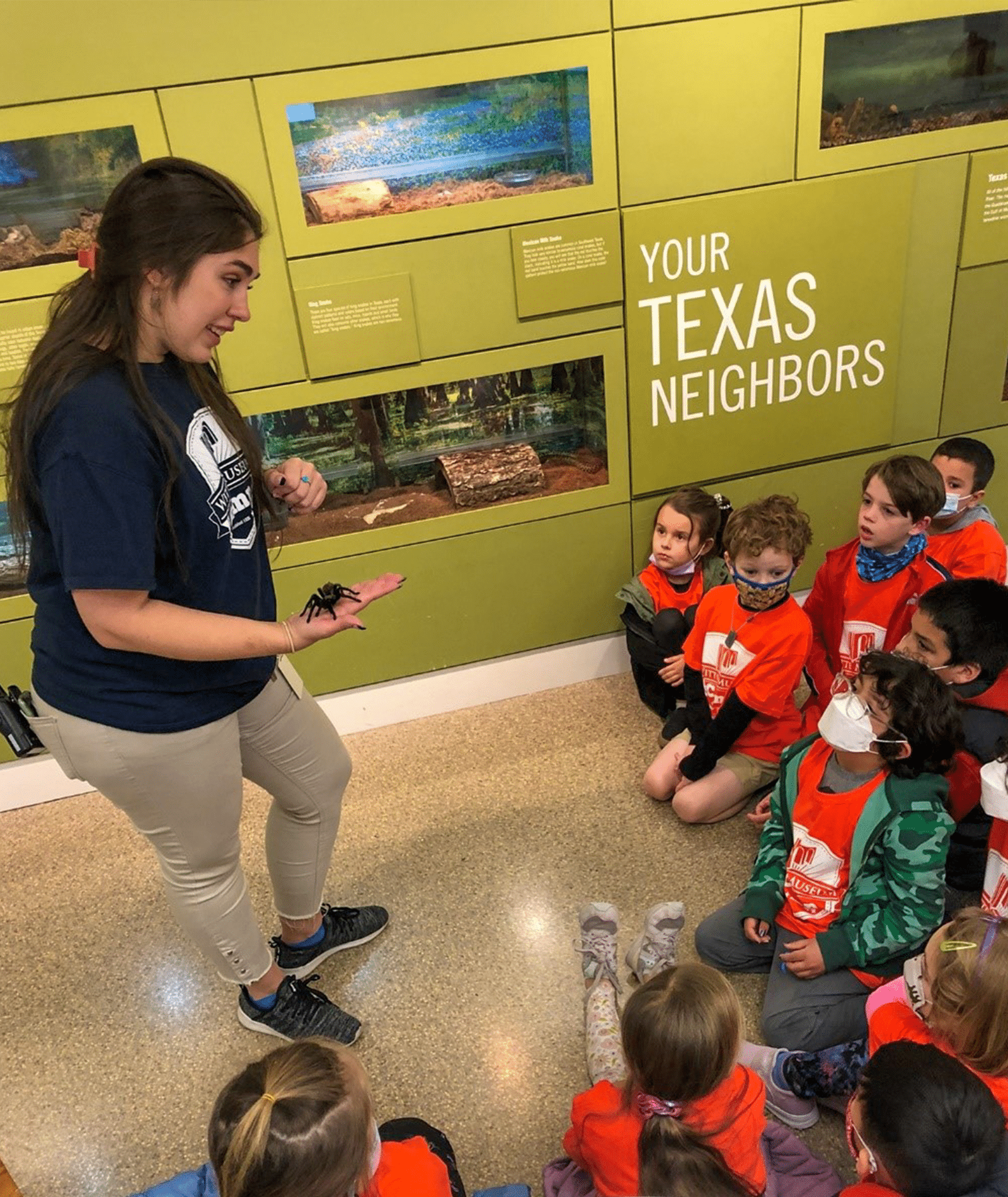 Kids at Witte Museum summer camp