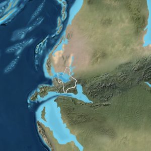 the Permian Period map